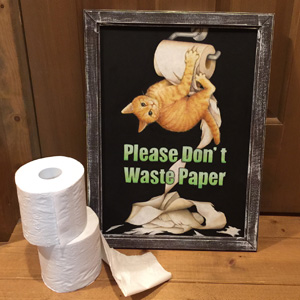 Please Don't Waste Paper